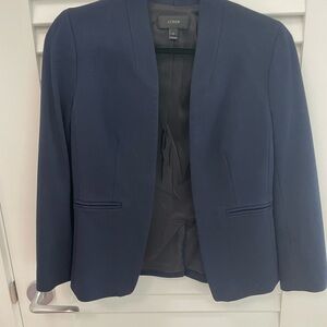 J. Crew Blue Tailored Blazer for Business